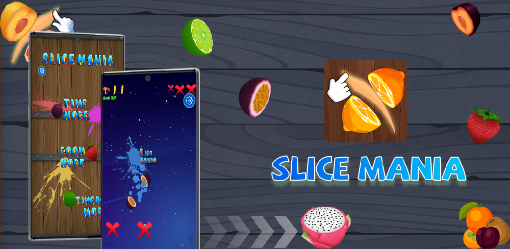 Slice Mania - Fruit Cutting Frenzy